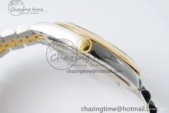 1226 Vibrant DateJust 41 SS YG Polished Bezel KING 1:1 Best Edition 904L Steel Silver Dial on Jubilee Bracelet VR 2224